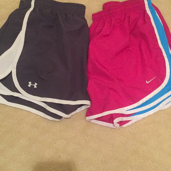 2 Ladies Shorts for $25 Nike& Under Armour - Picture 2 of 8